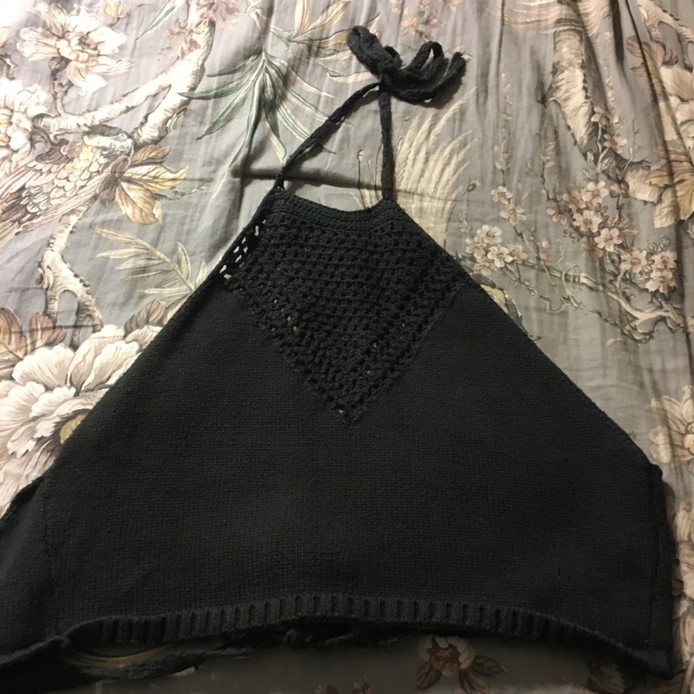 Crochet crop top